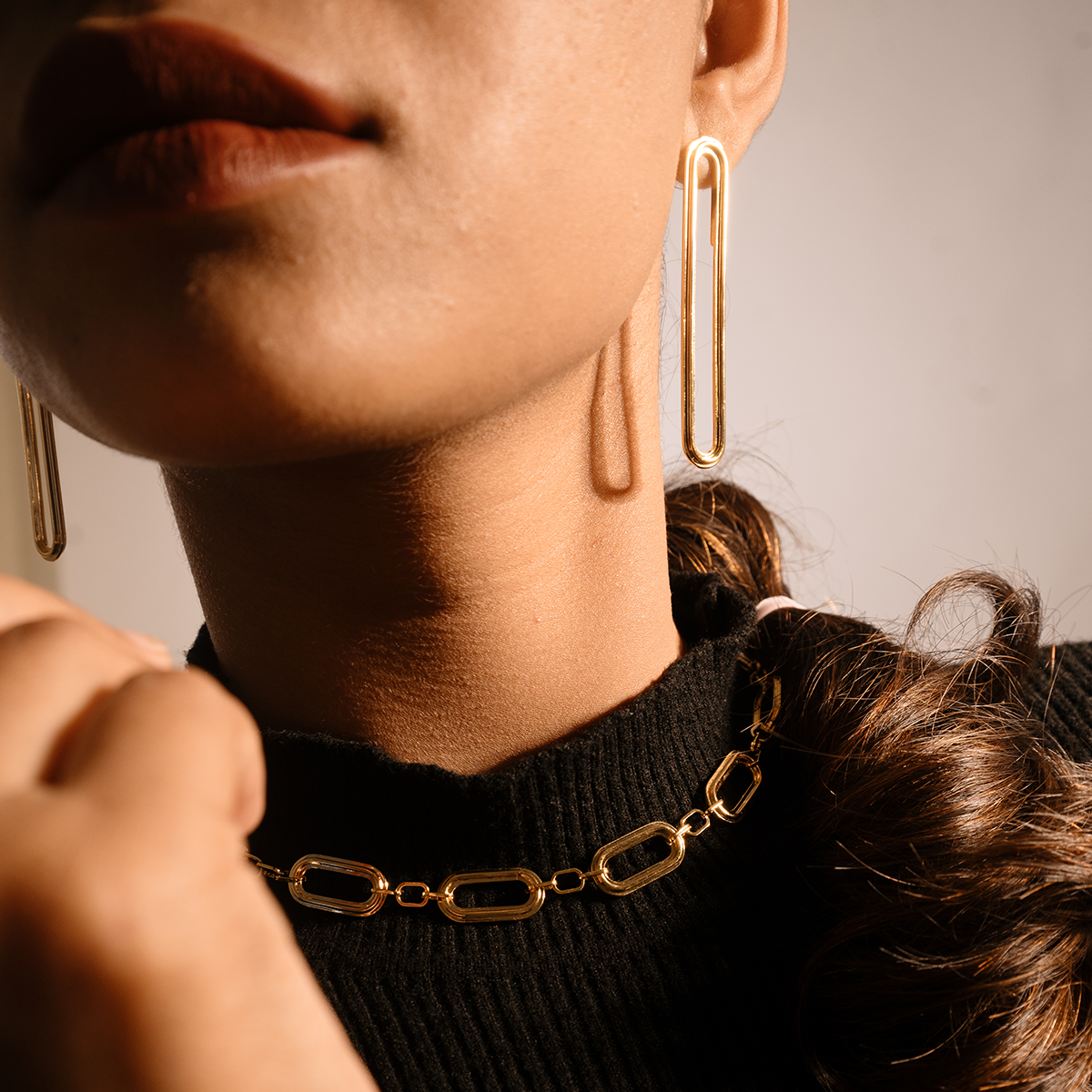 Chain Cascade Necklace