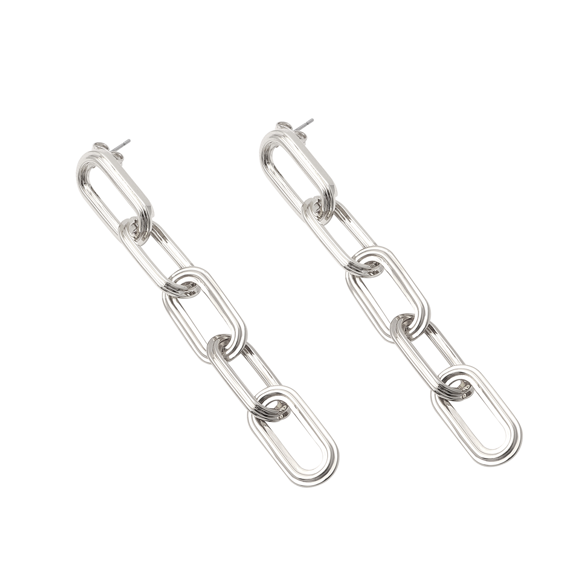 Chain Cascade Earrings (long)
